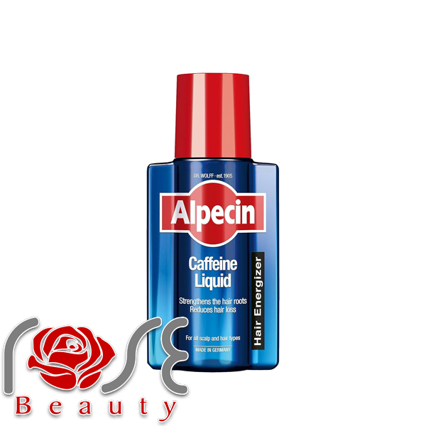 محلول تقویت کننده مو کافئین آلپسین Liquid Caffeine مناسب انواع مو 